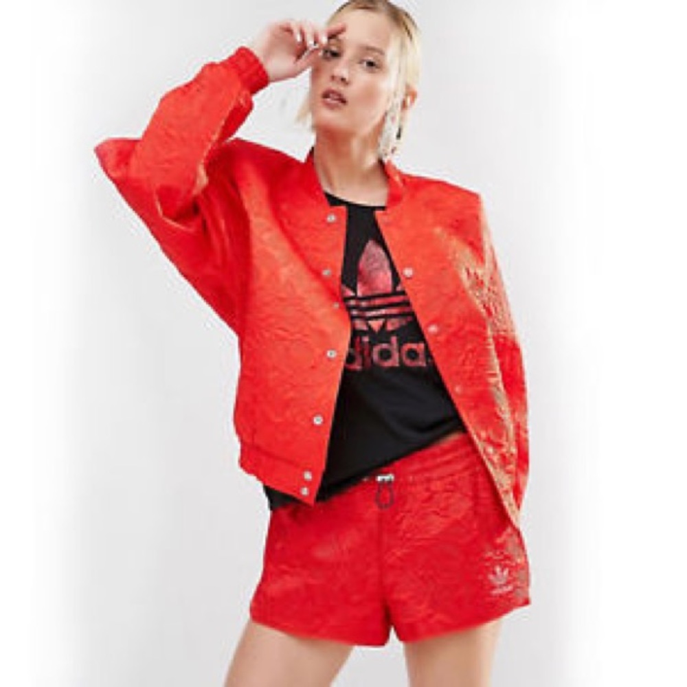 Red Adidas Outfit